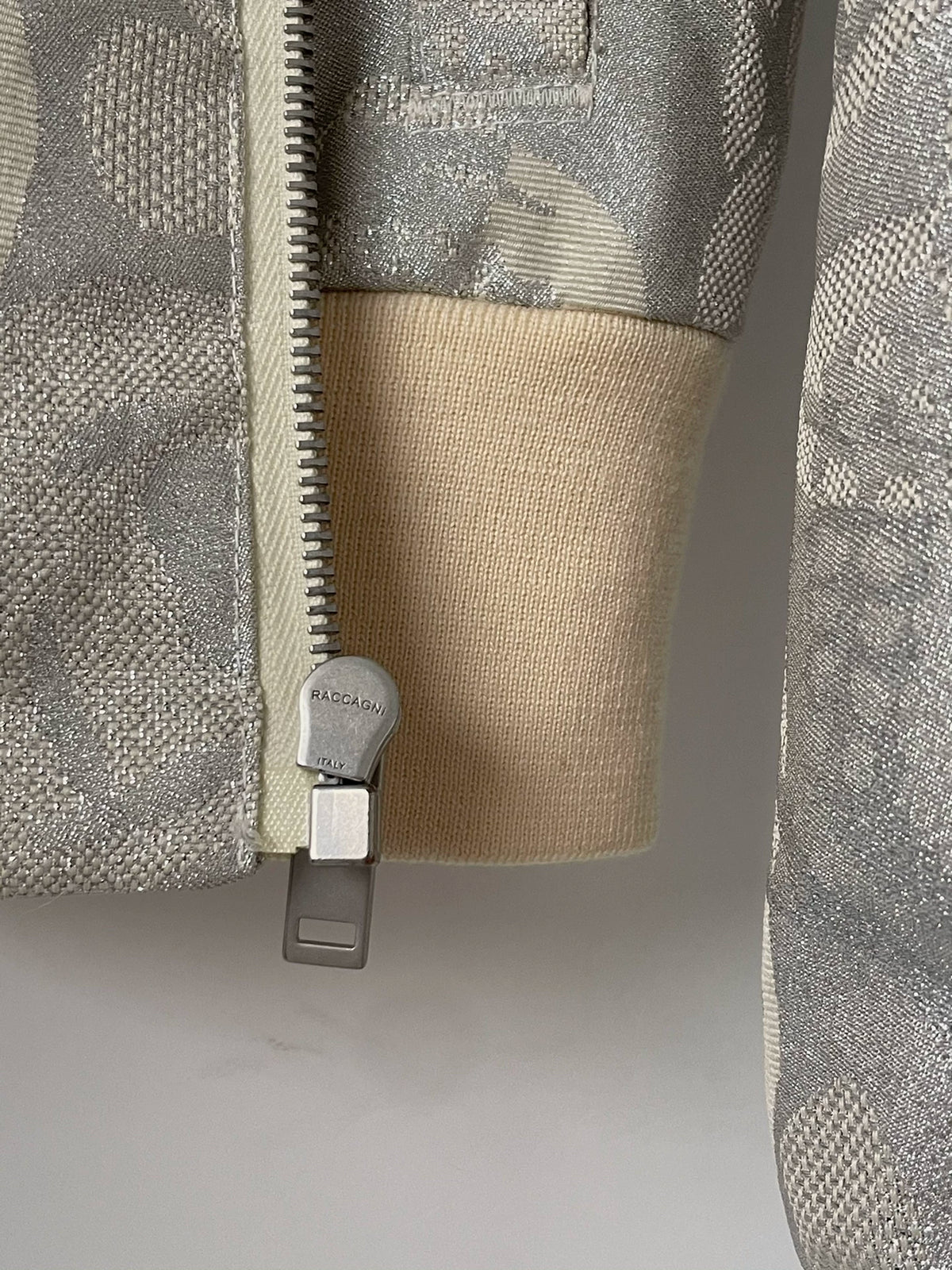 Alexander McQueen | S/S15 Silver Thread Bomber Jacket