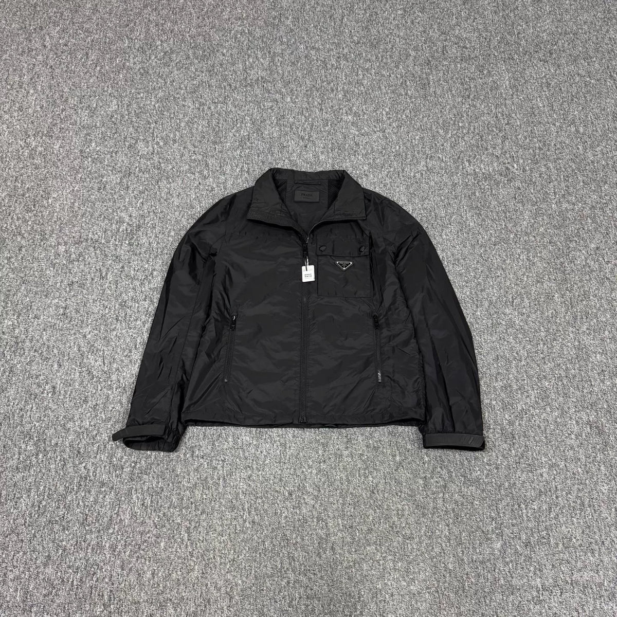 Prada Triangle Logo Nylon Jacket