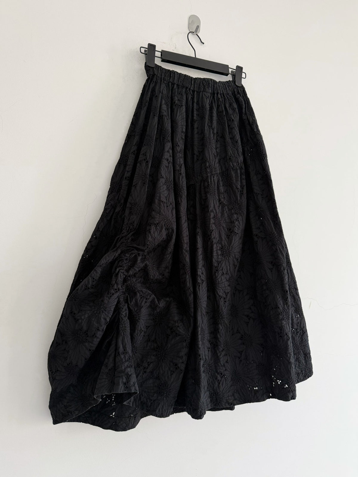 Comme Des Garcons Rei Kawakubo main line openwork crochet skirt