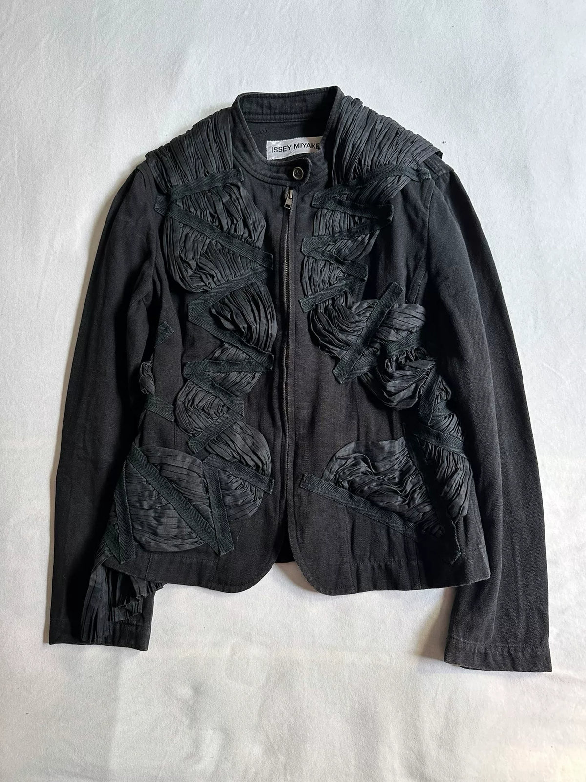 Issey Miyake 2003 White Runway Jacket