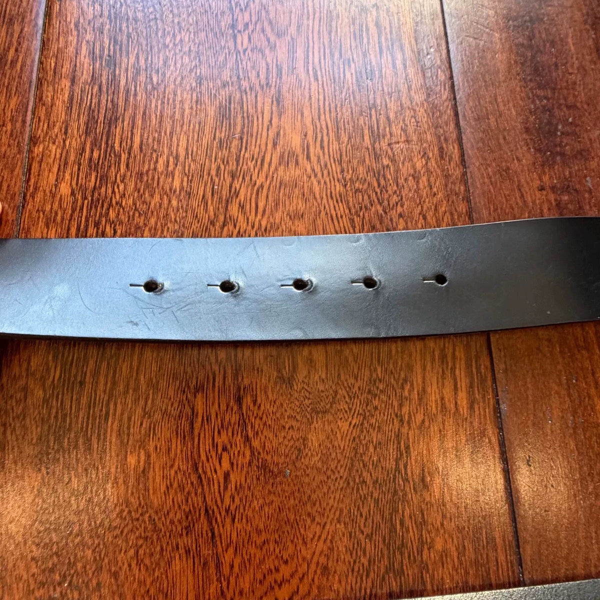 Chanel Black Patent Leather Double C Belt