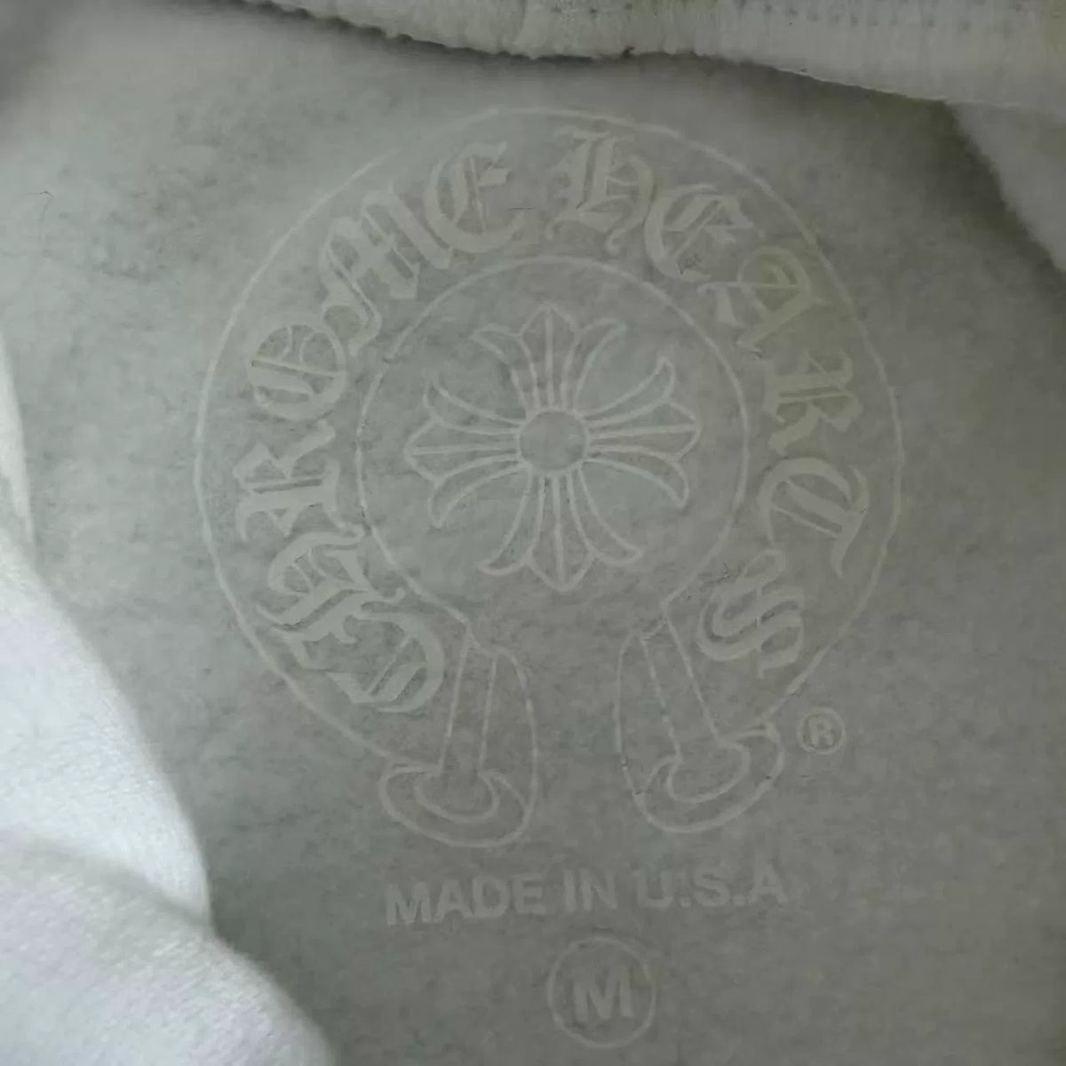 Chrome Hearts White Sweater
