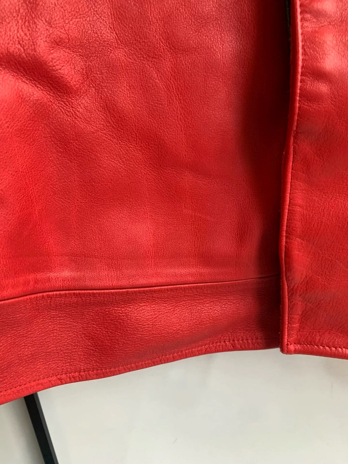 Nike x Supreme FW19 Leather Baseball Jacket