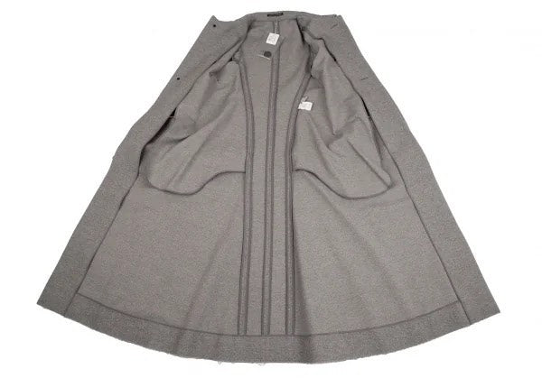 Yohji Yamamoto AW10 Grey Cashmere Blend Deconstructed Coat