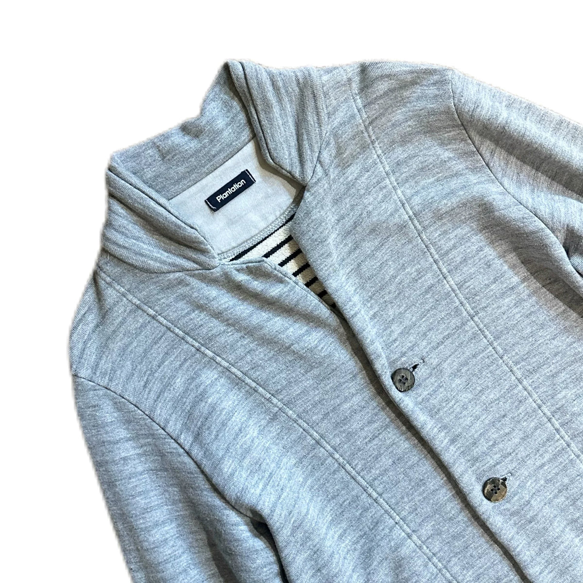 Issey Miyake gray minimalist jacket