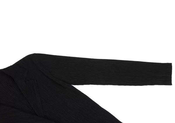 Issey Miyake Vintage Black Pleated Top