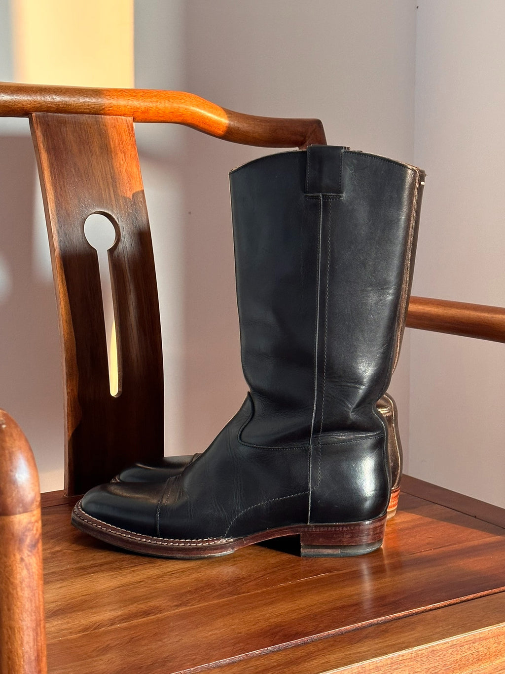 Maison Martin Margiela Hippie Hurricane Denim Boots