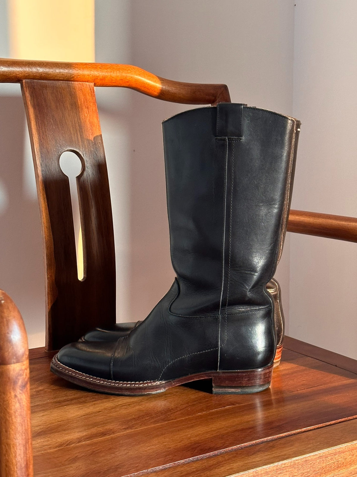Maison Martin Margiela Hippie Hurricane Denim Boots