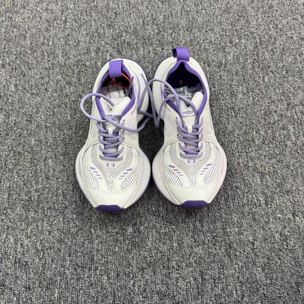Balenciaga Circuit White Purple Sneakers
