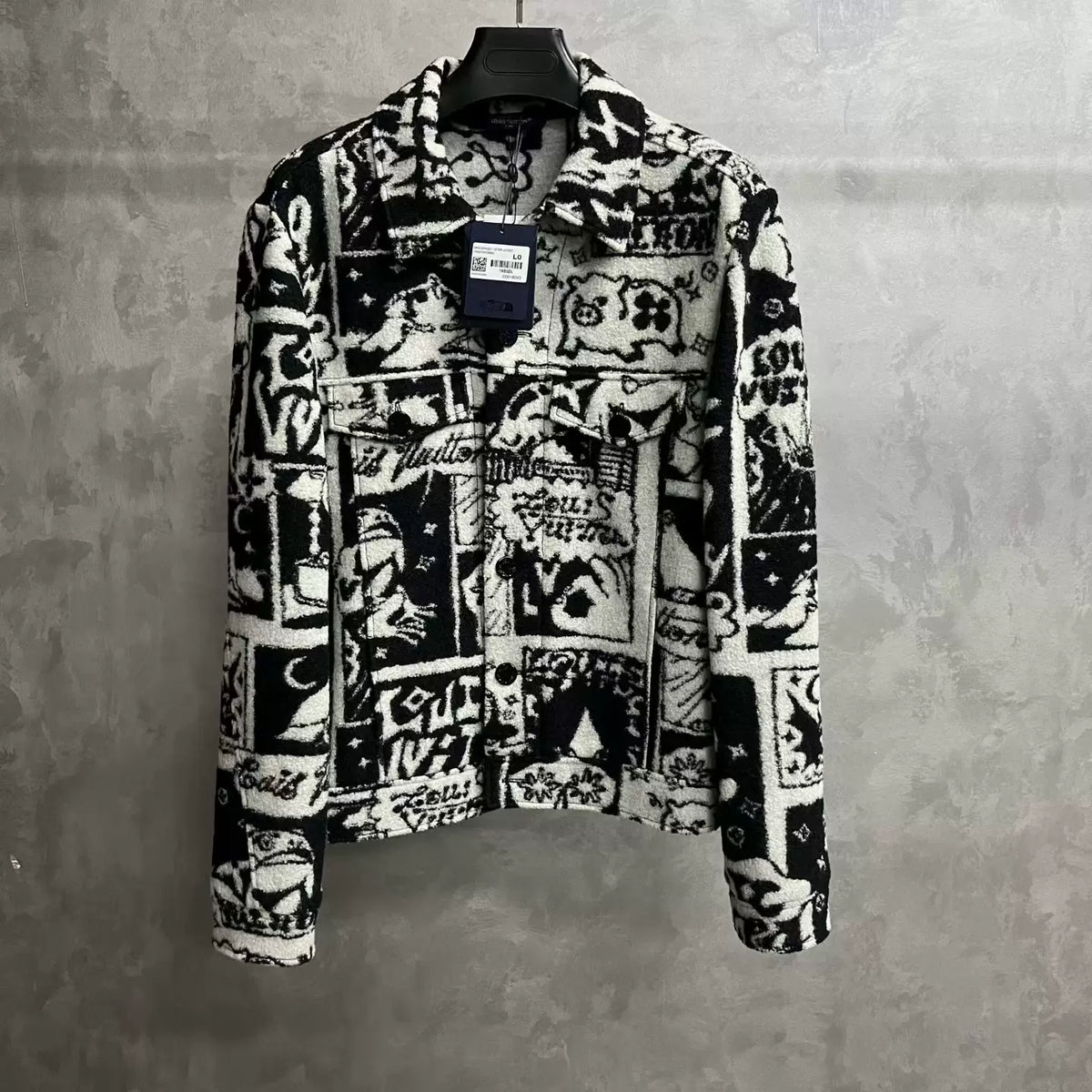 Louis Vuitton All-Over Comic Print Jacket