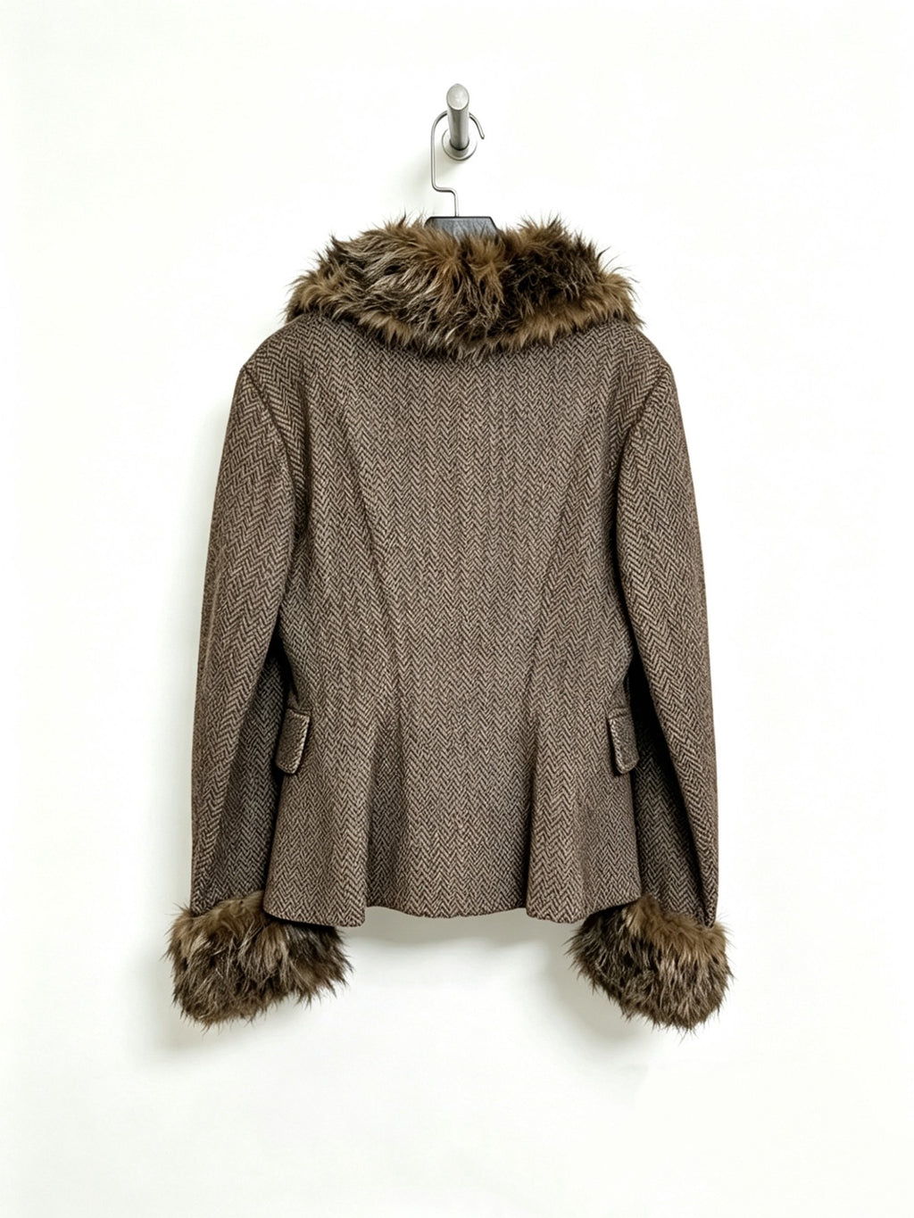LEMAIRE 1998 Fall/Winter Runway Fur-Collar French-Style Jacket