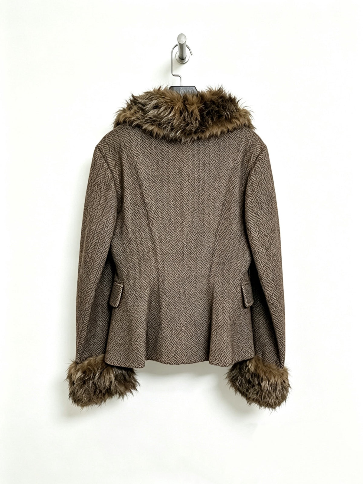 LEMAIRE 1998 Fall/Winter Runway Fur-Collar French-Style Jacket