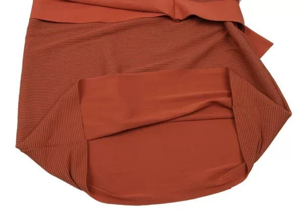 Issey Miyake Vintage Orange Pleated Dress