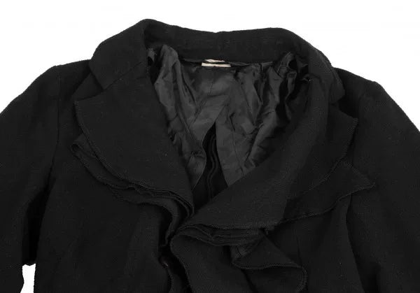 COMME des GARCONS Vintage Black Lace Tuxedo Jacket