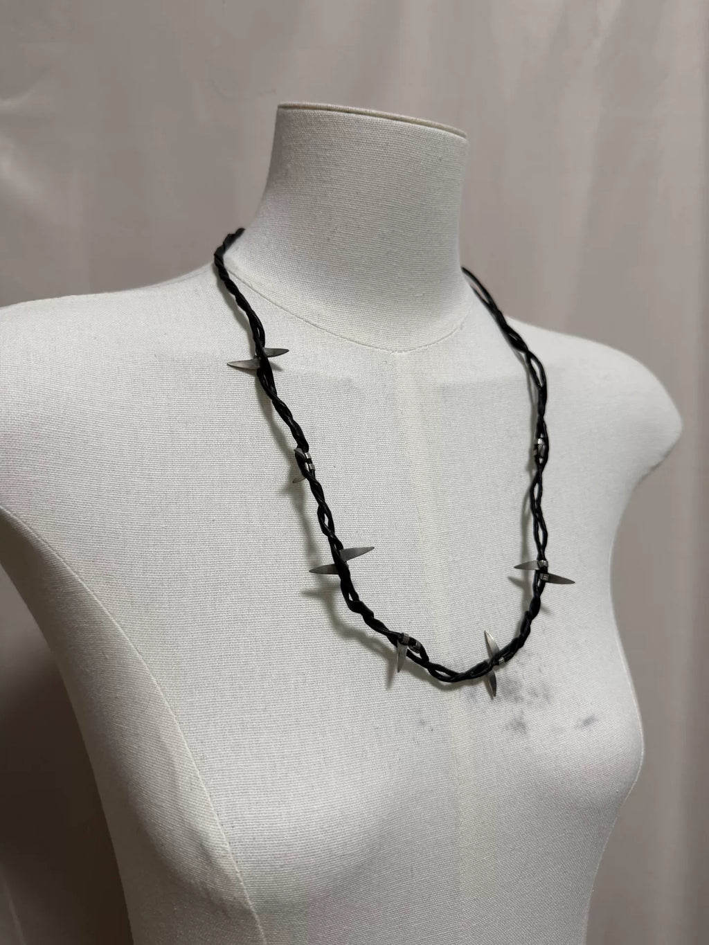 Undercover Barbed Wire Necklace Bracelet