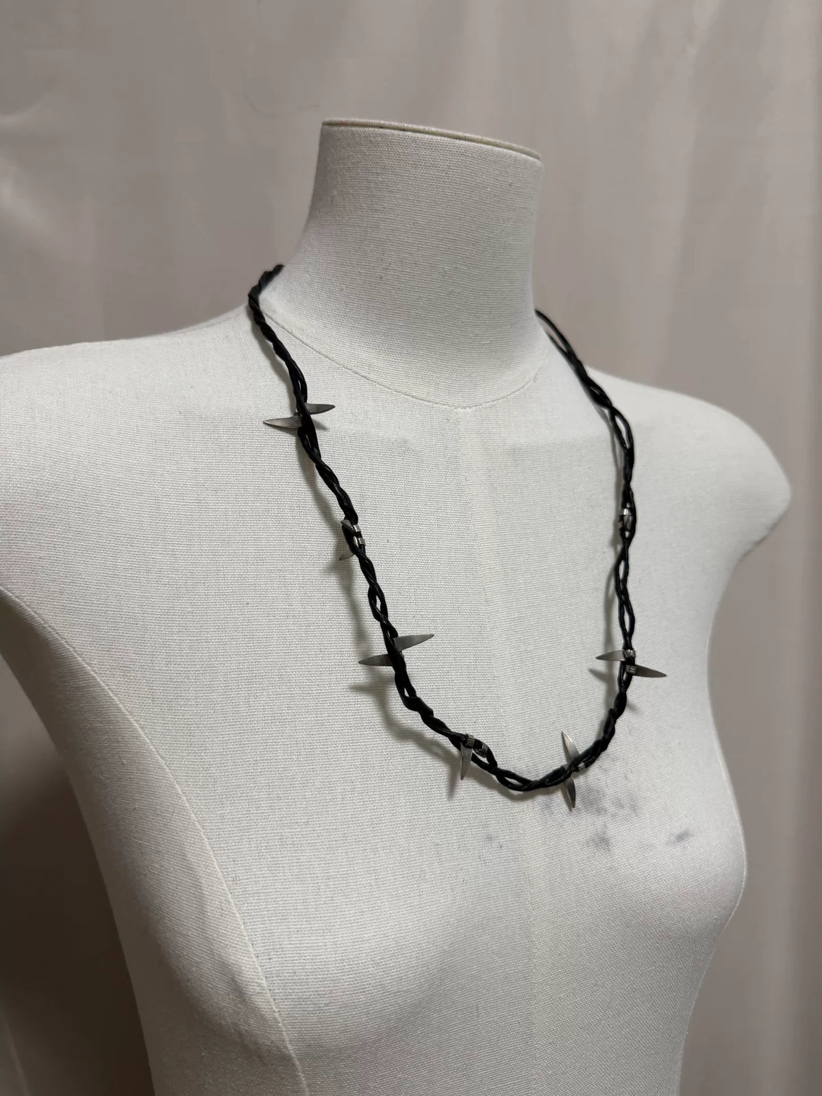 Undercover Barbed Wire Necklace Bracelet