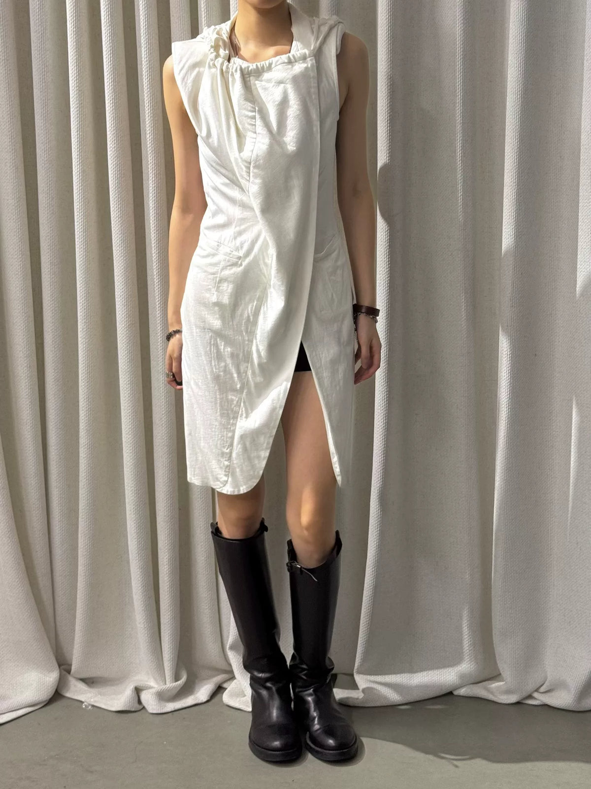 Ann Demeulemeester｜Layered Long Vest
