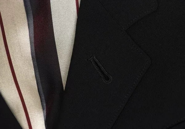Jean Paul Gaultier Back Cut-Out Tie Wool Jacket