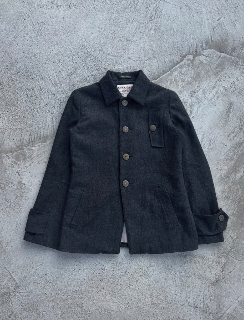 1990s Beauty Beast Wool Blend Jacket