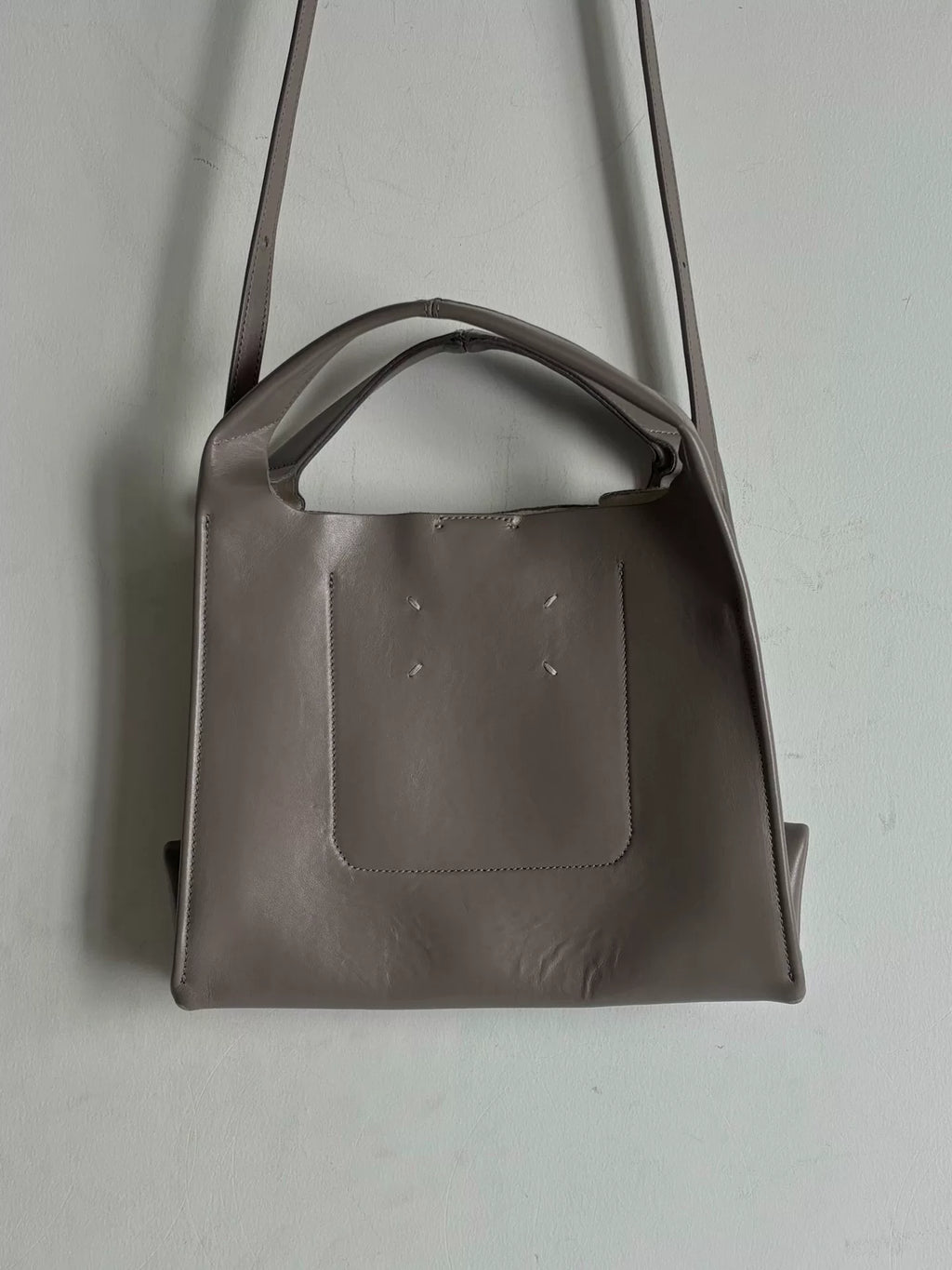 Maison Margiela｜AW2017 One-Piece Elephant Grey Crossbody Bag