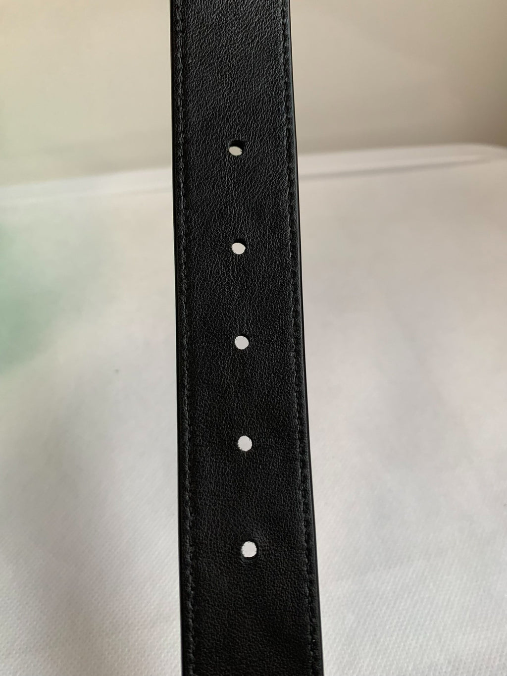 Bottega Veneta Black Gold Horsebit Belt