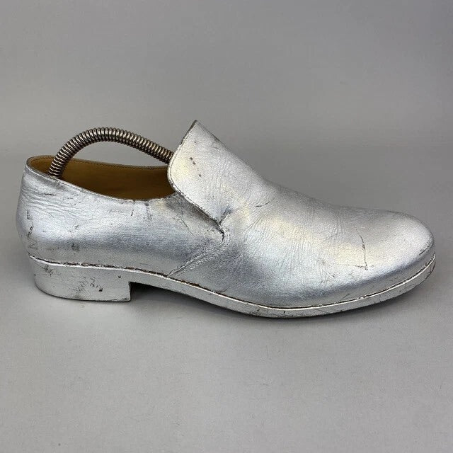 Maison Margiela Silver Loafers