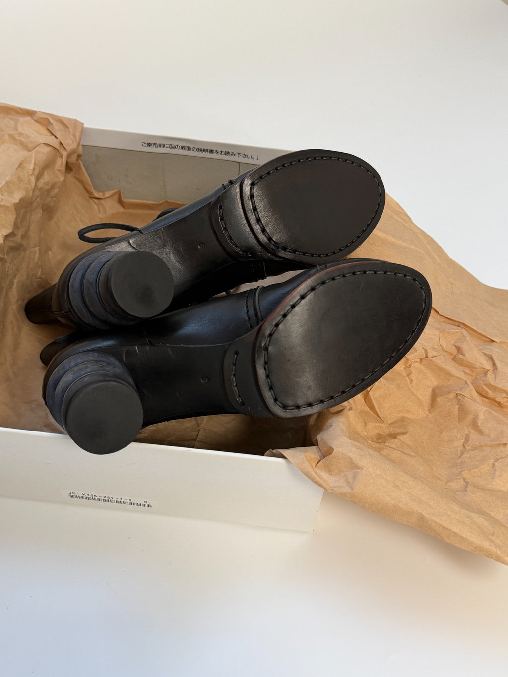 Junya Watanabe Runway Wooden Heel Boots - Devines