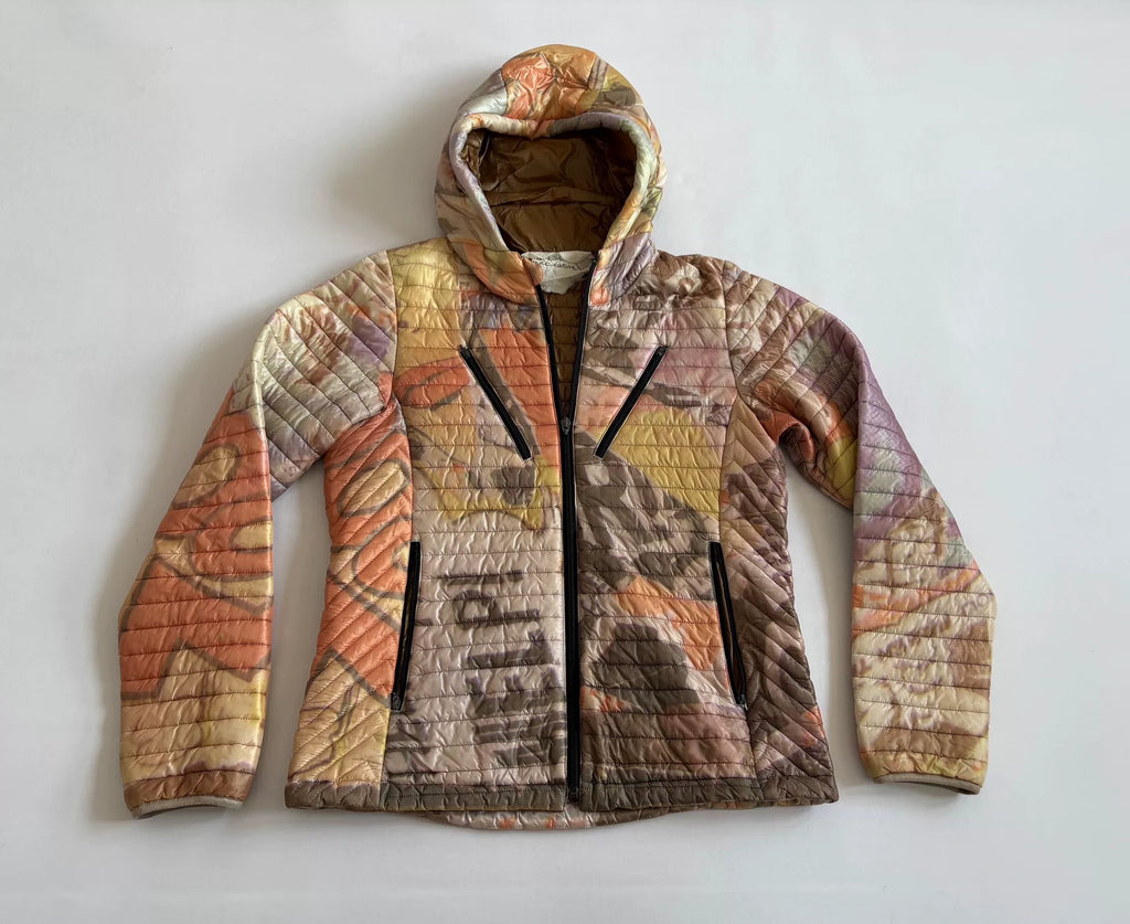 Comme Des Garçons nozomi ishiguro Cyber Polka Dot Hooded Lightweight Quilted Cotton Jacket