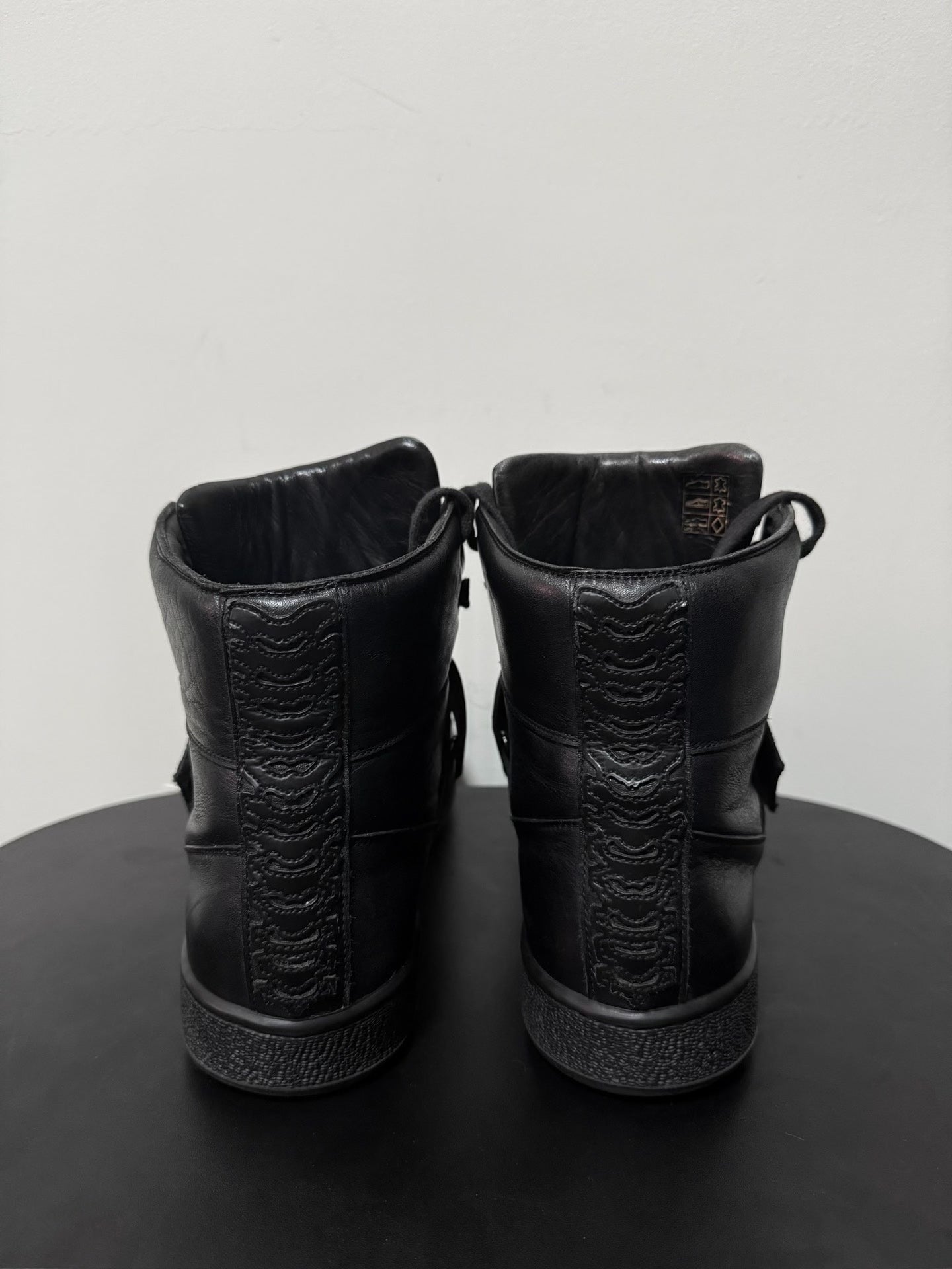 Givenchy Pieced Leather Lace-Up Shoes