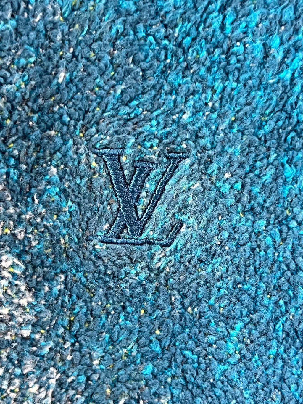 Louis Vuitton Hooded Gradient Tie-Dye Zip Tie Hoodie