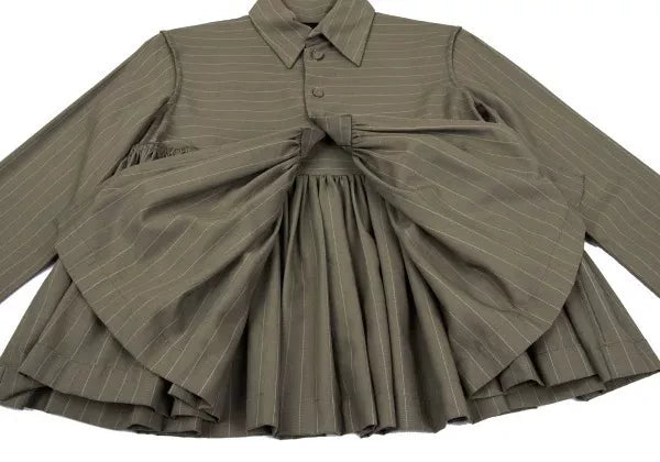 Jean Paul Gaultier Vintage Dark Striped Shirt