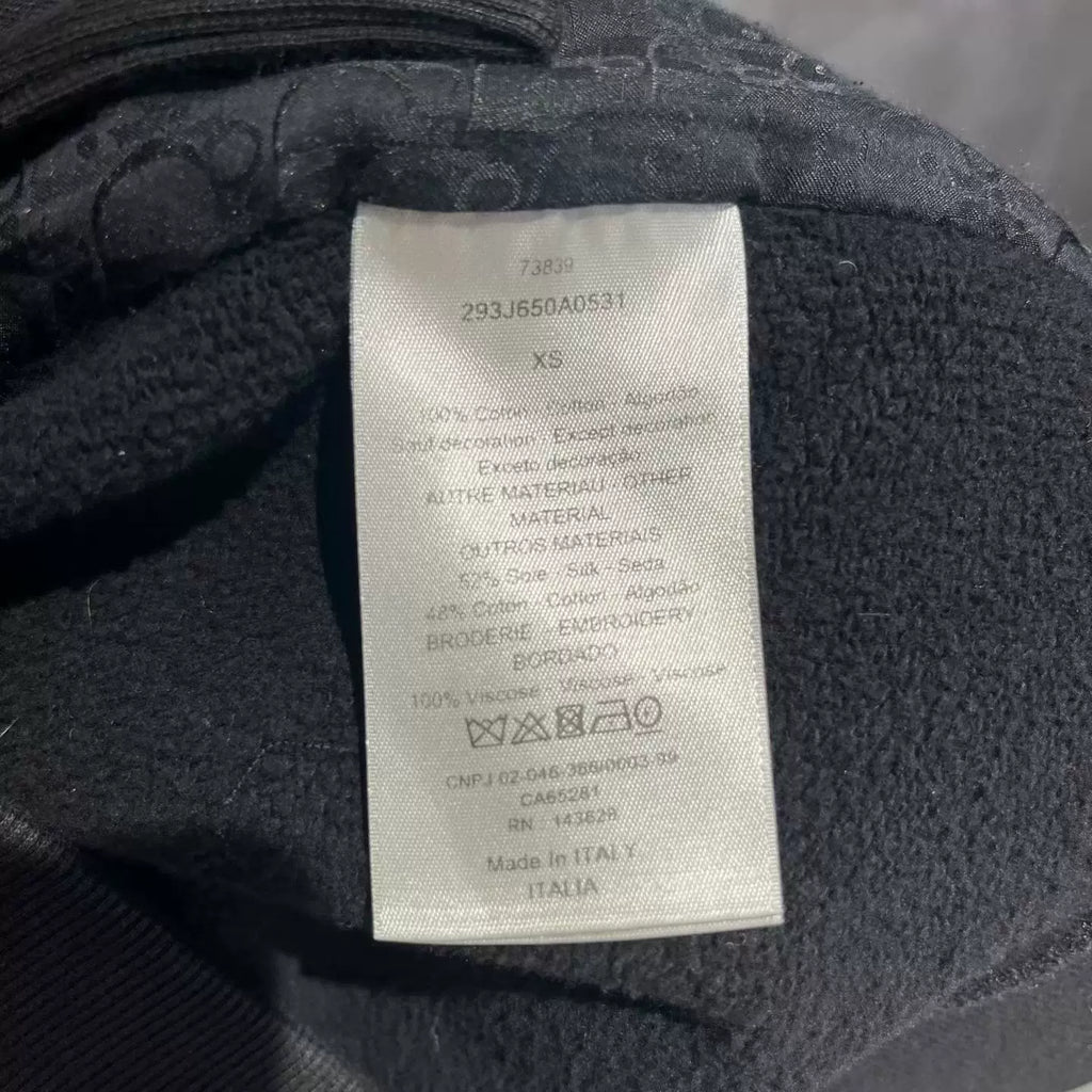 Dior Black Hooded Sweater