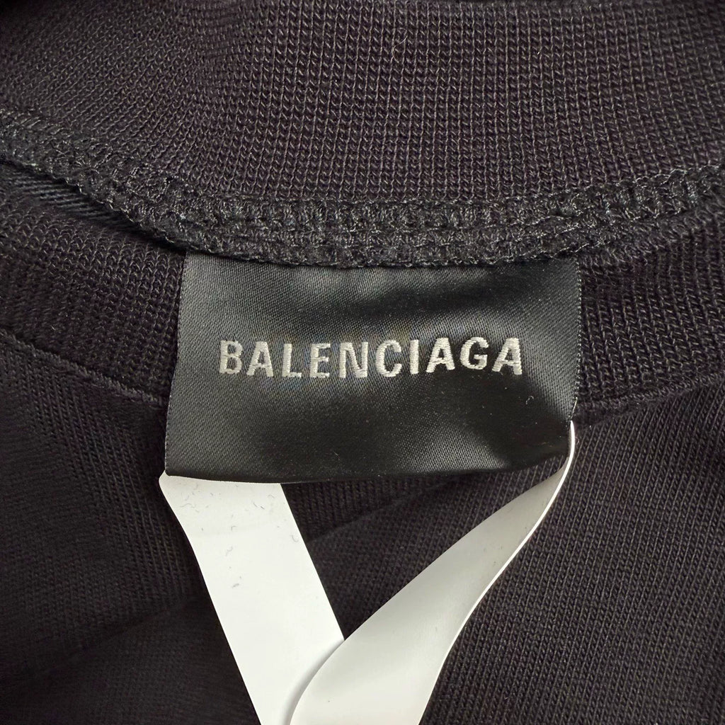 Balenciaga Black Wifi Short Sleeve Shirt