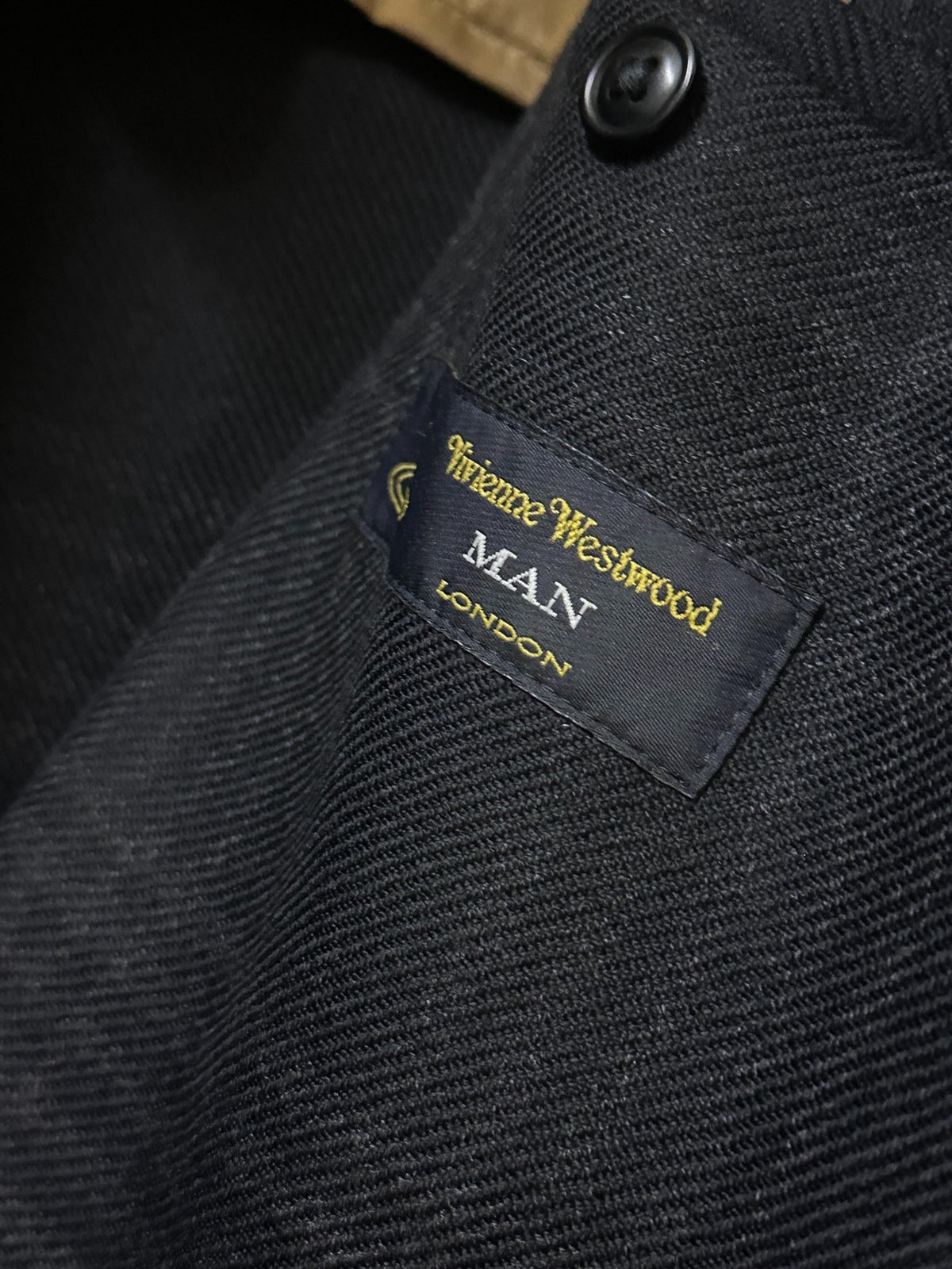Vivienne Westwood Dark Check Pattern "Queen of Punk" Coat
