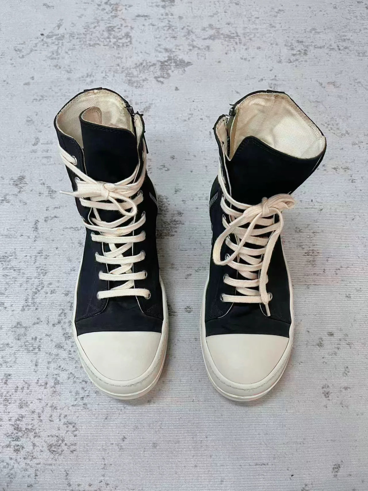 Rick Owens Drkshdw Side Logo Sneakers