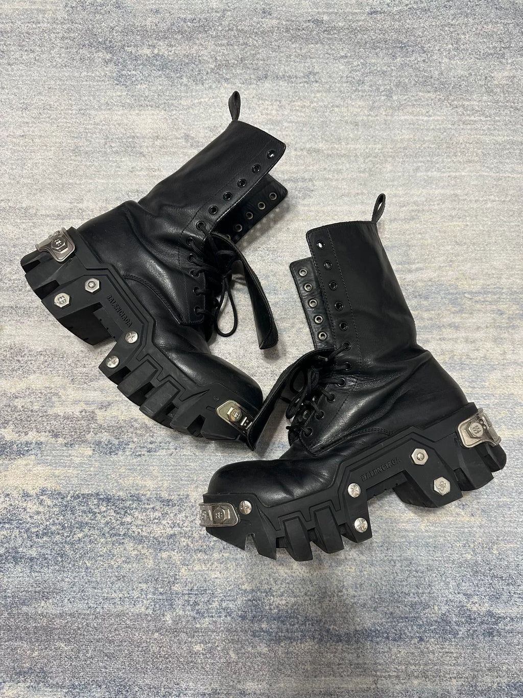 Balenciaga FW23 Bulldozer Slim Boots