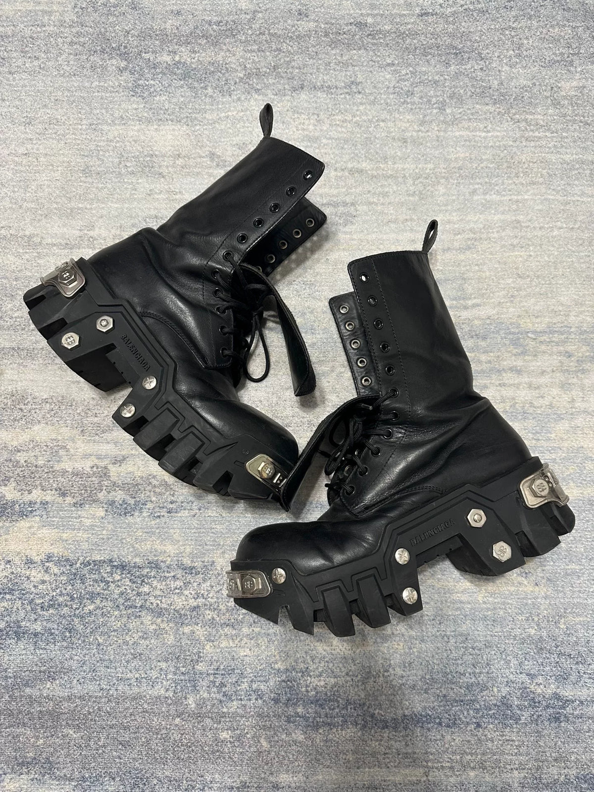 Balenciaga FW23 Bulldozer Slim Boots