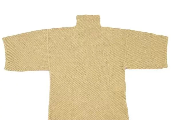 Issey Miyake Vintage Brown Pleated Top
