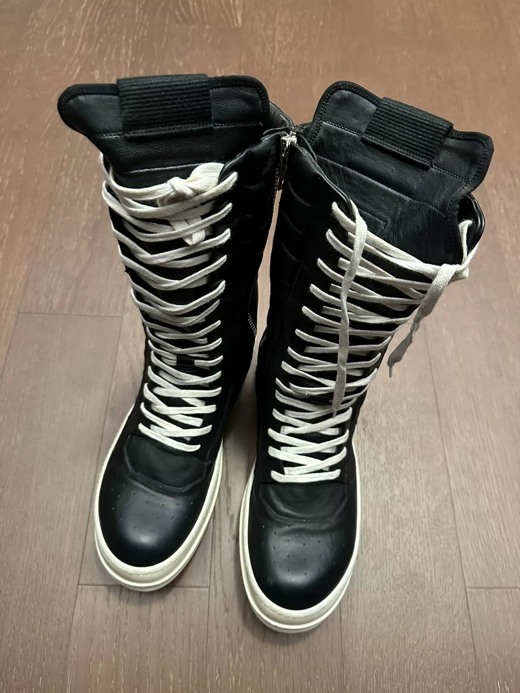 Rick Owens Cargo basket Knight boots