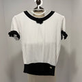 Chanel Butterfly Knit Short Sleeve Top