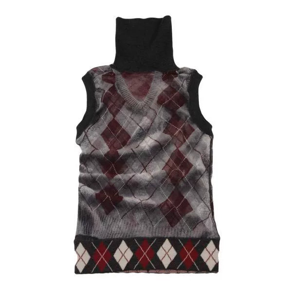 Jean Paul Gaultier Vintage Diamond-Grid Mesh Shirt