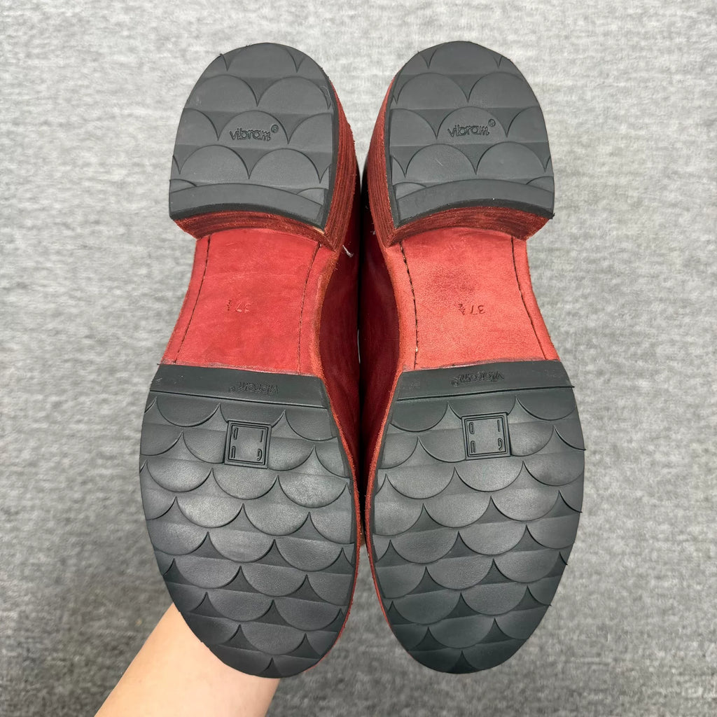 Guidi Pl2 Red Boots