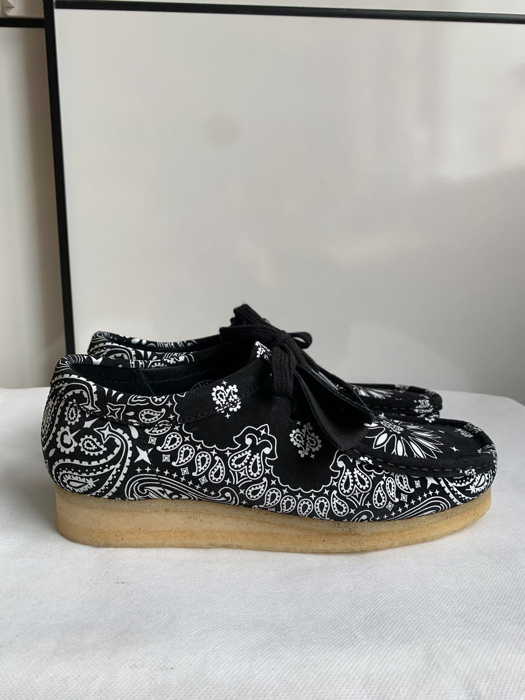 Supreme × Clarks Black Leather Sneakers