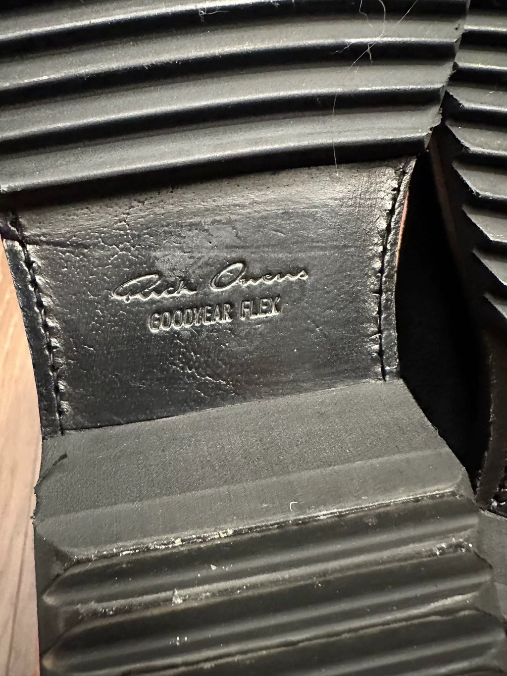 Rick Owens Creeper Boots military boots