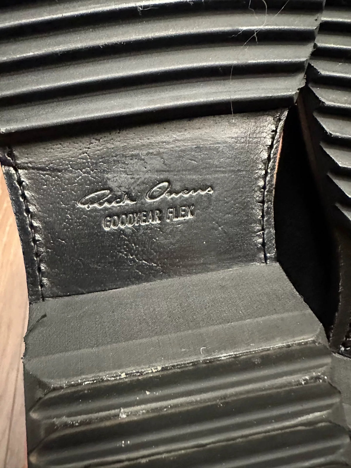 Rick Owens Creeper Boots military boots