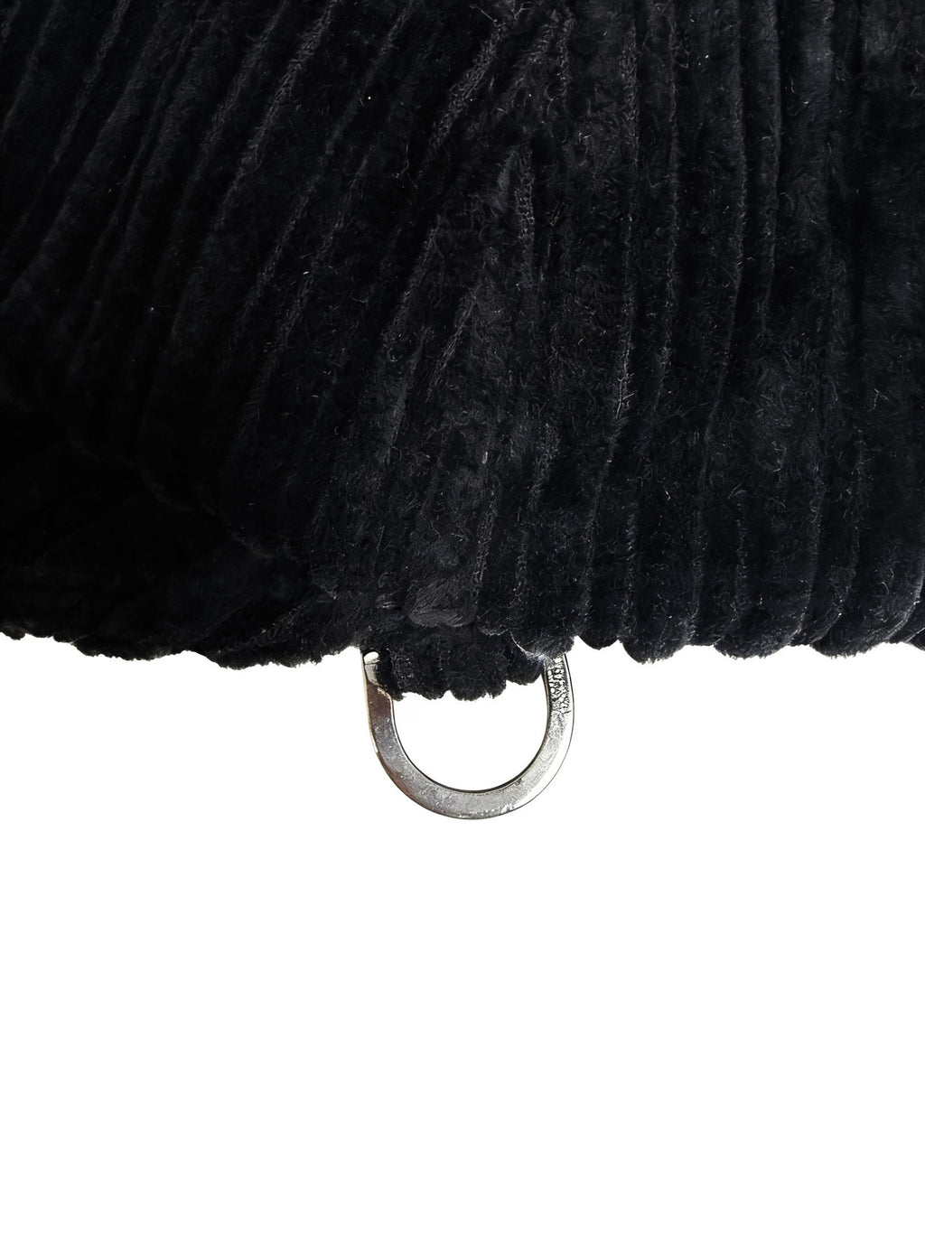 Mastermind Japan Mainline 11AW Velvet D-Ring Silver Embroidered Skull Hat