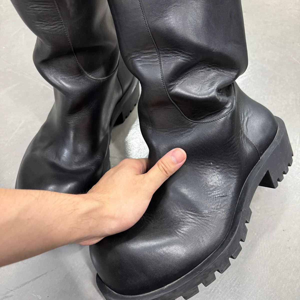 Balenciaga Derby Hummer Boots