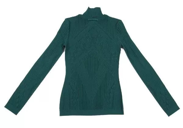 Jean Paul Gaultier Vintage Green Cut-Out Top