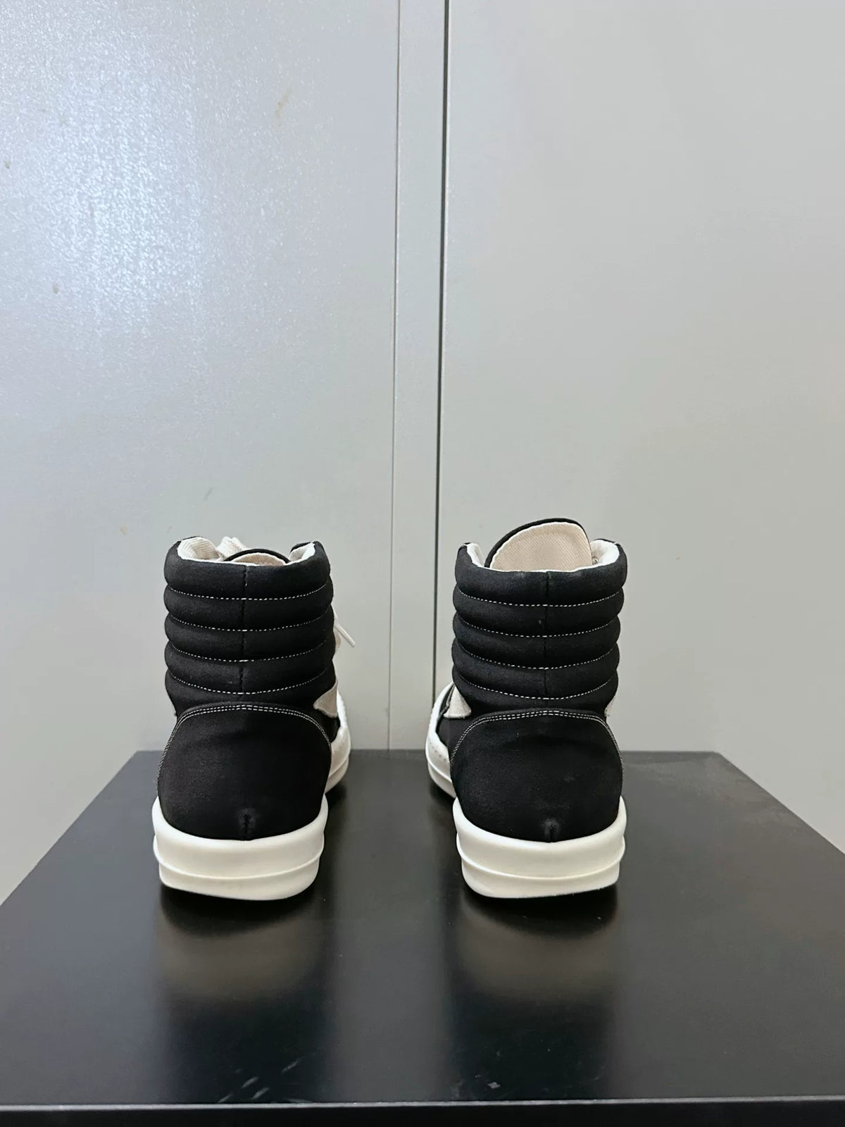 Rick Owens DRKSHDW Boat Sneakers | Black
