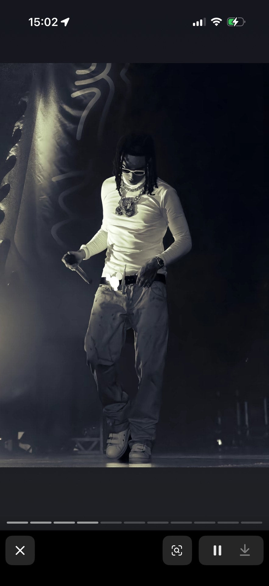 Dolce Gabbana Painted Distressed Pants
